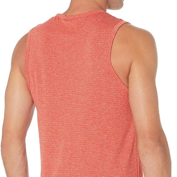 Reebok Men's Workout Ready Melange Tank STYLE FK6224 RED/GREY SIZE SMALL NWT - Picture 3 of 16